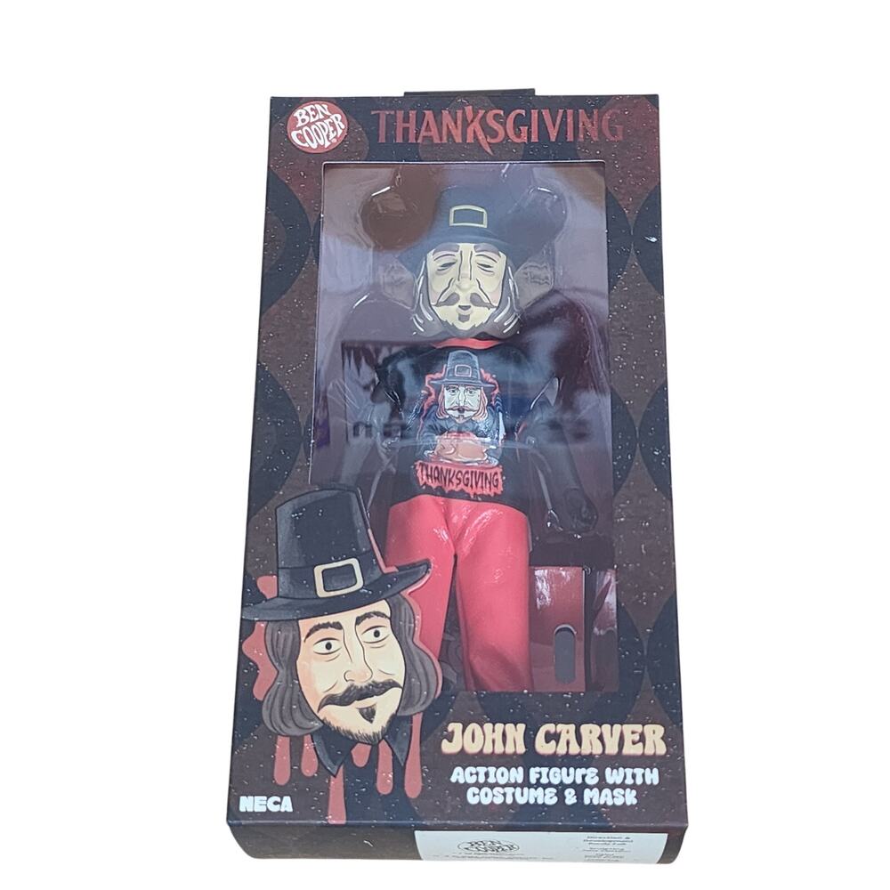 NECA Ben Cooper Costume Kids Series 4 John Carver 5.5" Figure NEW SEALED